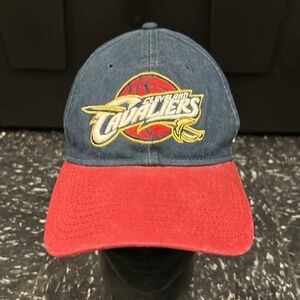 Cleveland Cavaliers Hat Cap New Era 9Twenty Adjustable Strap Basketball Blue Red